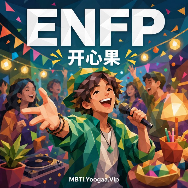 ENFP 人格主题插画