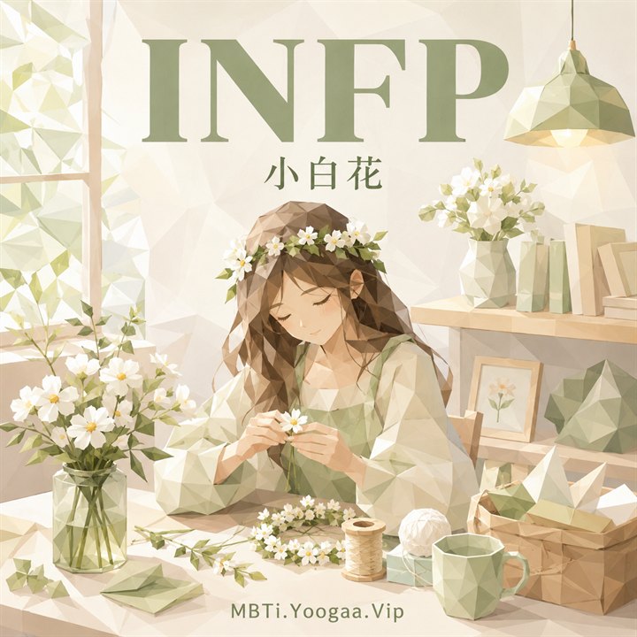 INFP 人格主题插画